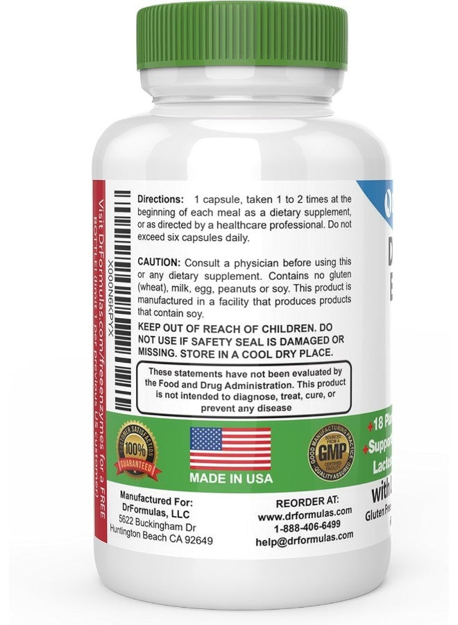 DrFormulas Nexazyme Multi-enzyme with 18 Enzymes Including Lactase for Lactose Intolerance - Image 3